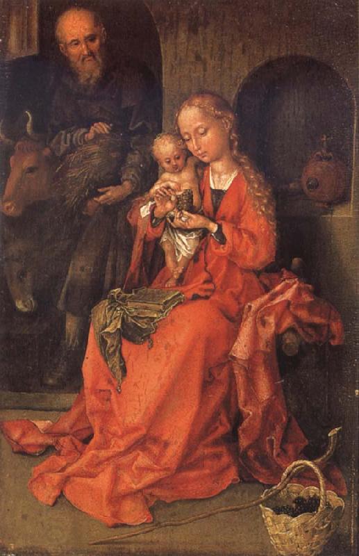 Martin Schongauer Holy Family oil painting picture
